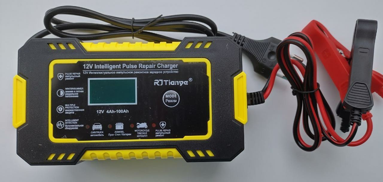 Зарядное устройство RJTianye 12V 6A 2Ah-100Ah (RJ-C120501A)
RJTianye (