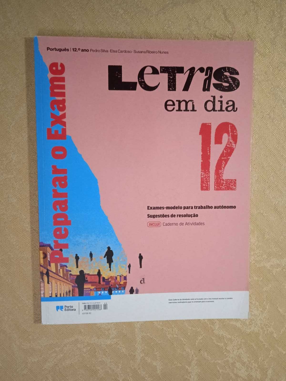 Caderno de Atividades-  Letras em dia - Português - 12.º ano  (NOVO)