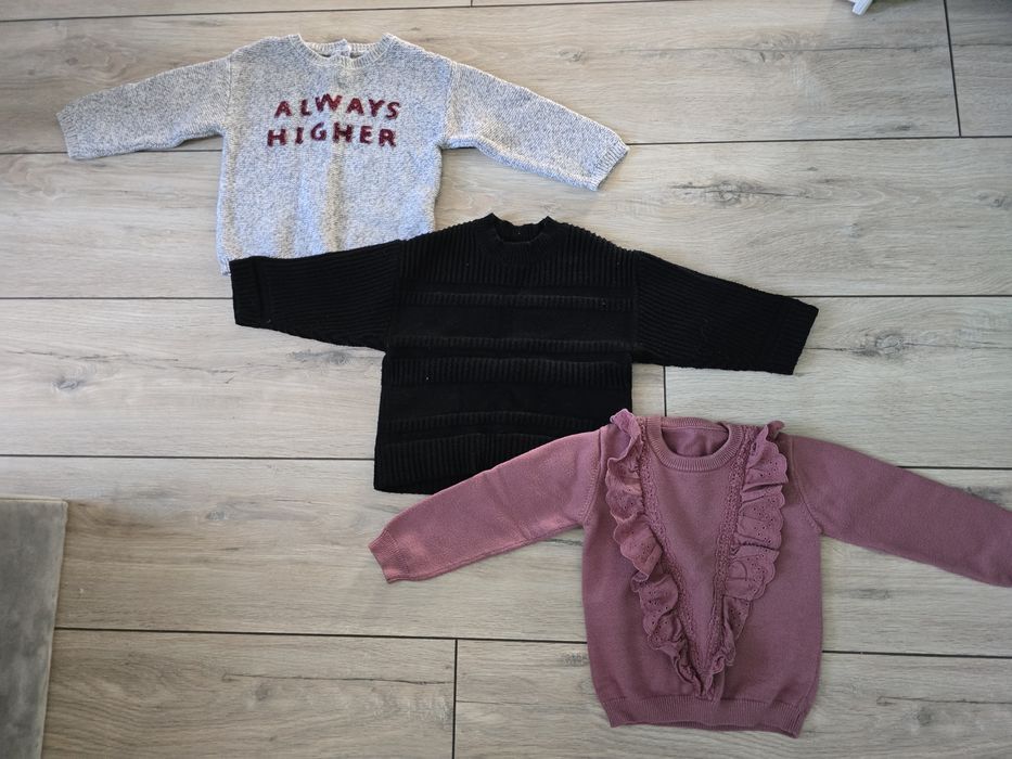 3x sweterek, rozmiar 86, Zara, George