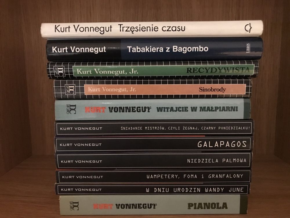 Zestaw ksiazek Kurta Vonneguta