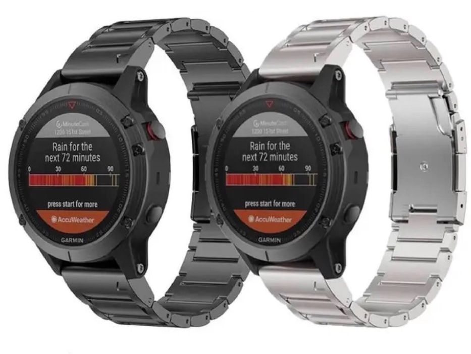 Титановий ремінець на GARMIN Fenix Tactix Forerunner та інші QuickFit