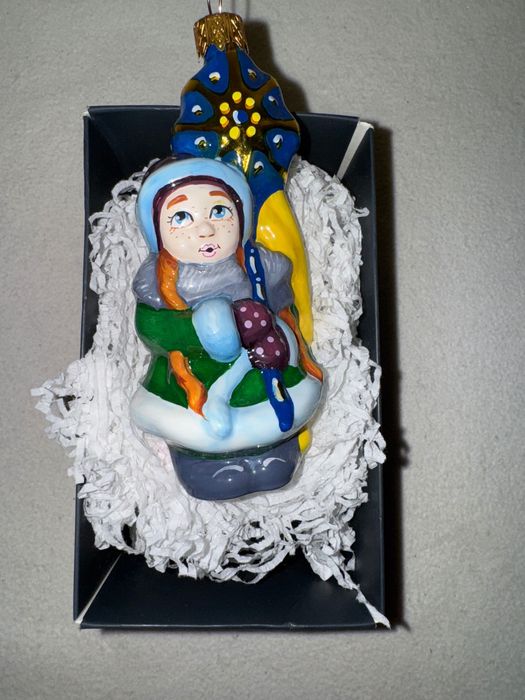 Елочная игрушка ручная робота “Колядница Софийка"