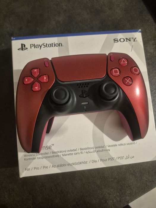 Pad DualSense do PS5, Wulkaniczna Czerwień, oryginalny Sony w pudełku