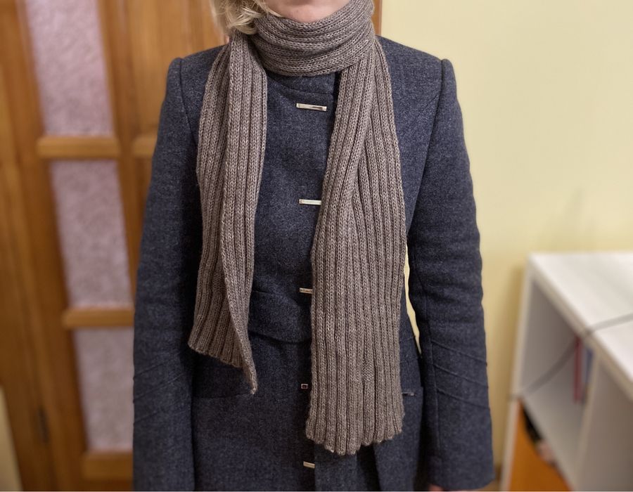 Продам чоловічий шарф в’язаний