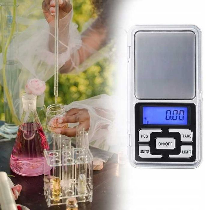 Waga jubilerska elektroniczna 200g 0,01g precyzyjna kieszonkowa