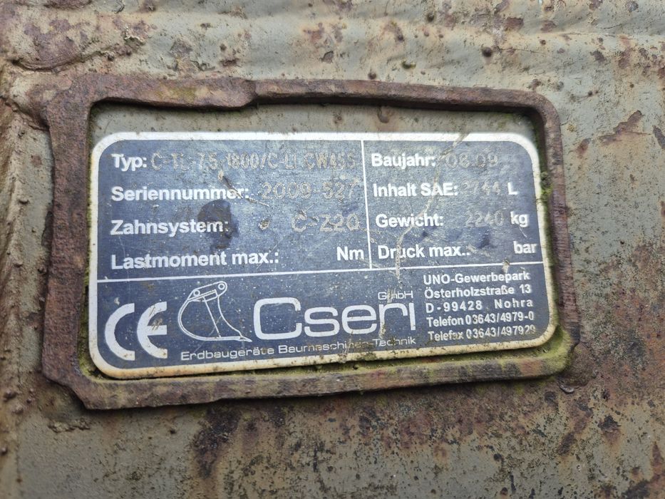 Łyżka do koparka liebherr