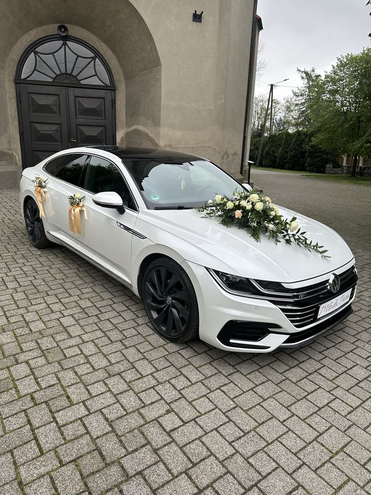 Auto do ślubu, wesela, imprezy, uroczystości, wynajem. Arteon R-Line