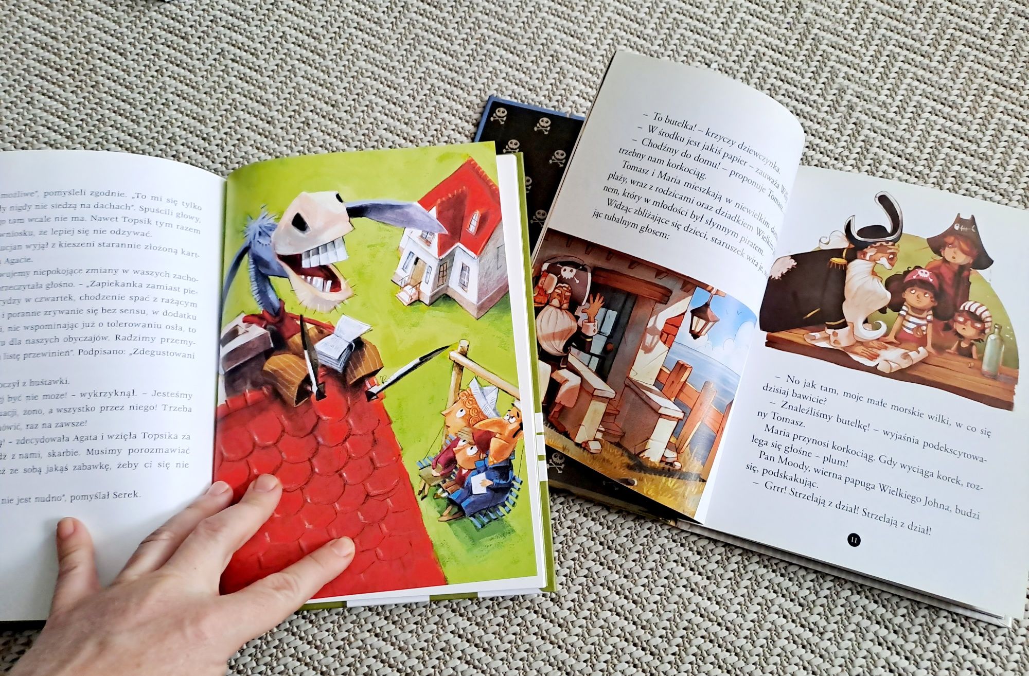 Czas meteorów Banda piratów książki dla dzieci