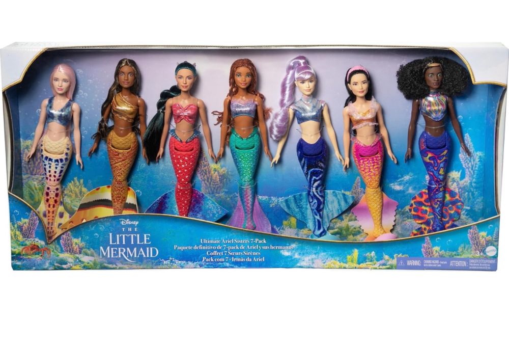 Лялька Русалка Аріель,Little Mermaid Disney Mattel
