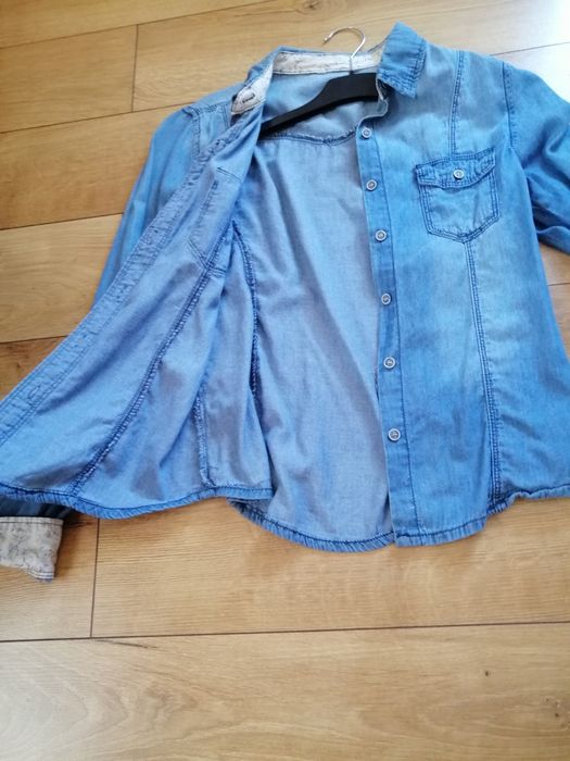 Koszula damska jeansowa Xs