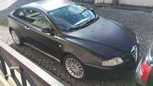 Alfa Romeo GT preto mate ler bem o anúncio