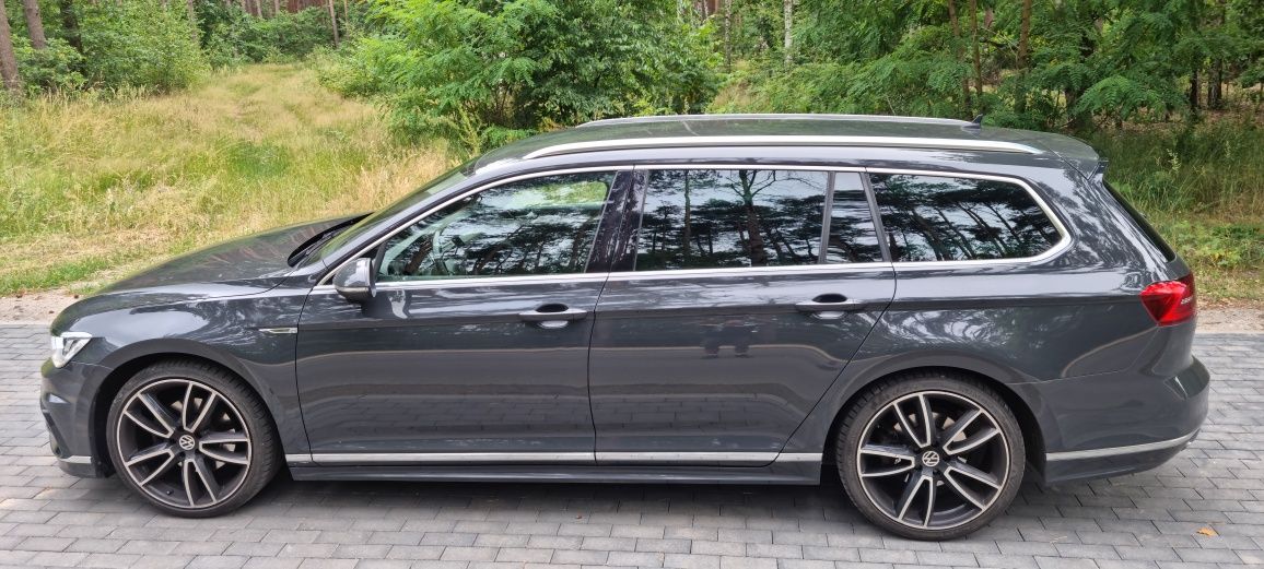 Vw Passat R-line z 2016r 1.6Tdi Virtual Licznik AndroidAuto Full Led