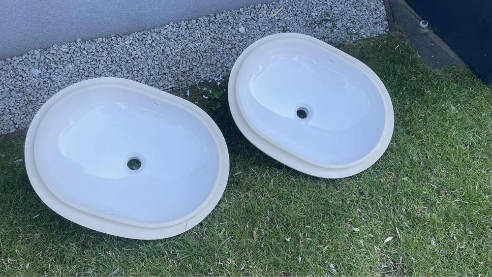 Umywalka podblatowa kolo 55x40 variform