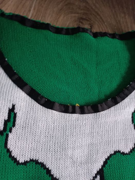 Sweter świąteczny pomoc Mikołaja kobieta