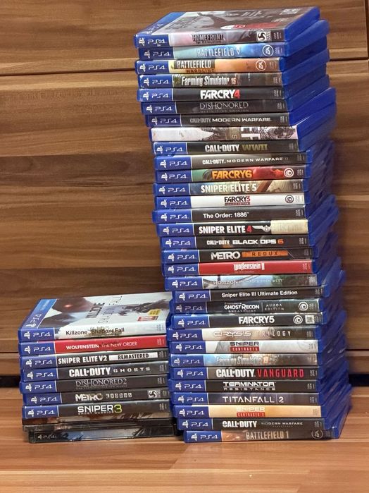 Gry na ps4 i ps5 odbiór tylko osobisty