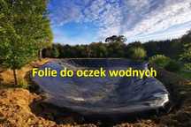Folia do oczka wodnego, Czarna na oczka stawy baseny