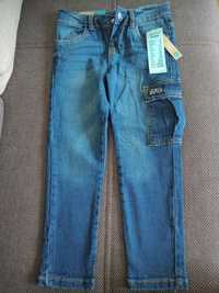 Spodnie nowe 116 jeans chłopiec