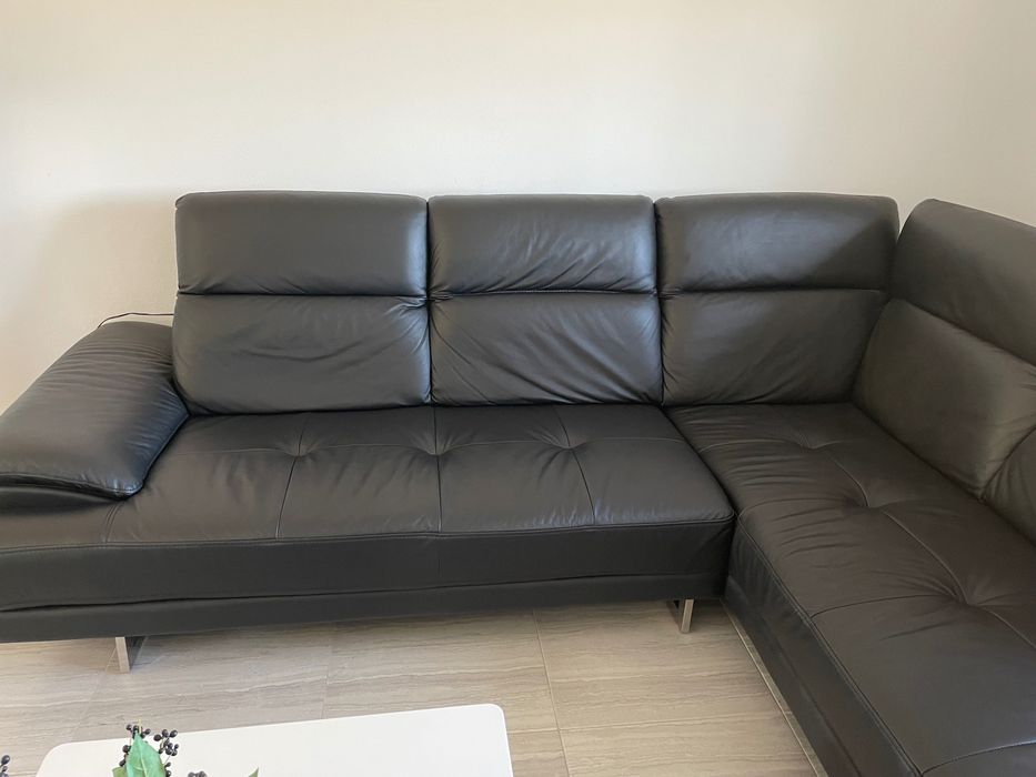Sofá com chaise longue