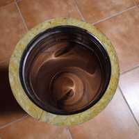 tubo duplo isolado 316 50cm 180/230 chaminé lareira/pellets