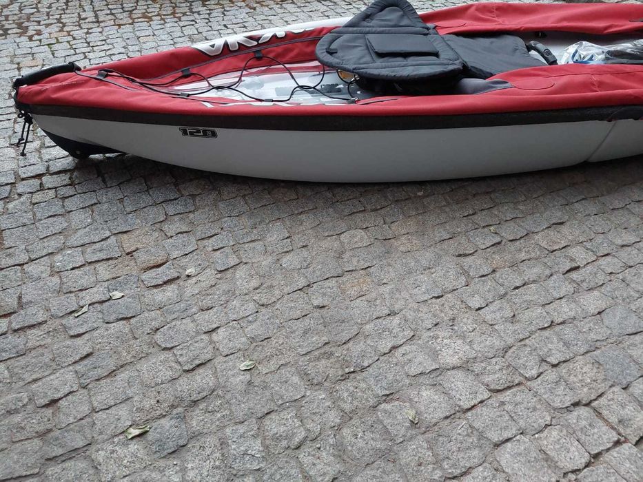 Składany kajak BIC Sportyak – gotowy do pływania+ wiosła+ kamizelki