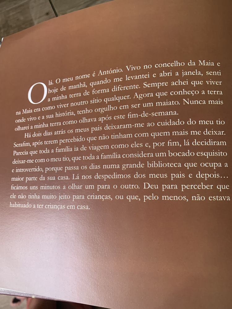 Livro A Biblioteca Misteriosa do Tio Serafim José Augusto Maia Marques