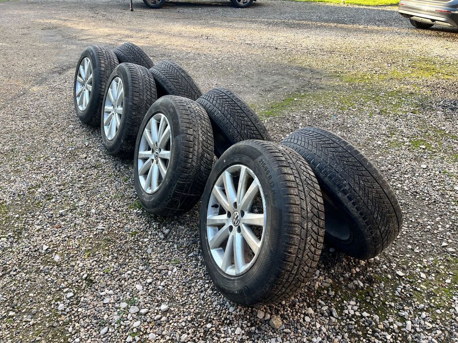 2 Komplety Opon zimowych 17'