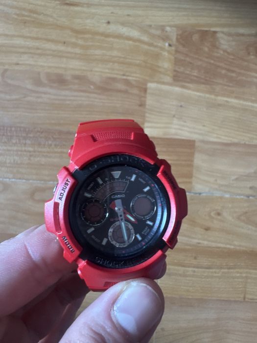 Zegarek Casio G - shock AW-591RED-4A REDMAN COLLABORATION w pudełku