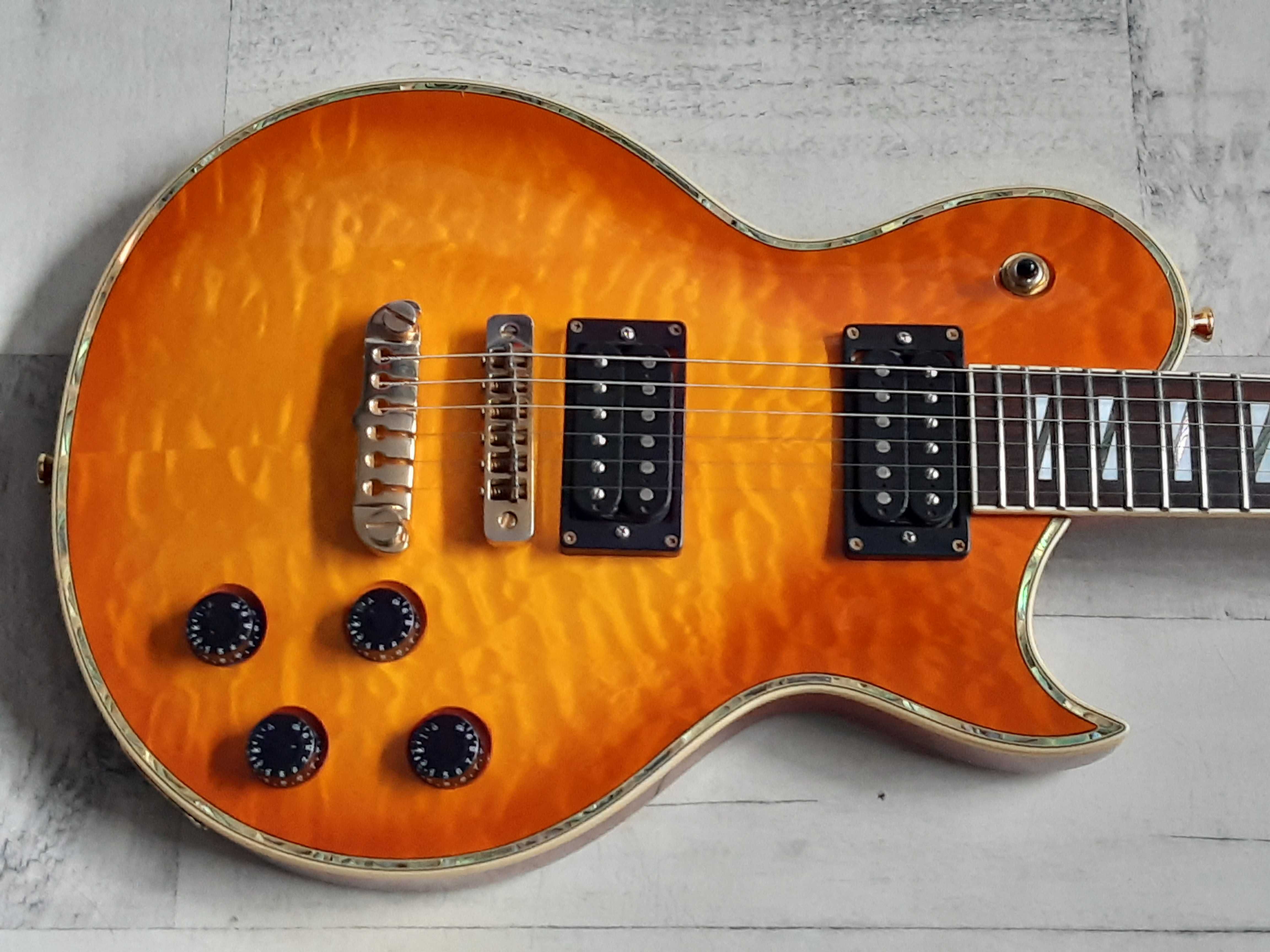 Piękna Gitara Les Paul-Aria Pro II PE Royale-Gotoh-wysyłka lub zamiana