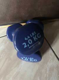 Hantle fitness Nyamba Decathlon 2 x 2kg