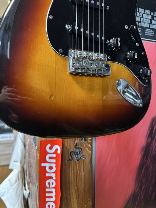 Stratocaster Squier by fender Silver series Made in Japan Fujigen