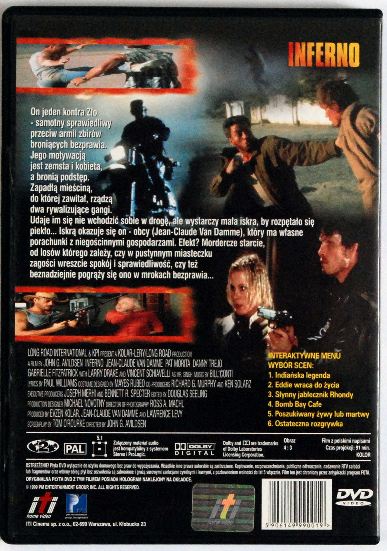 DVD Piekielna Walka (Jean-Claude Van Damme) BDB