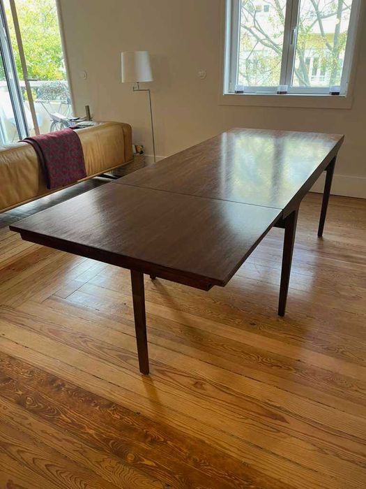 Mesa de Jantar Dinamarquesa Pau Santo | Vintage