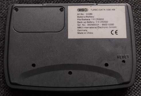 Organizer MBO Turbo Data 1590 sprawny