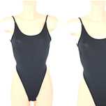 s1 Czarne Damskie Body Bluzka Koszulka Top Odkryte Plecy 36 S