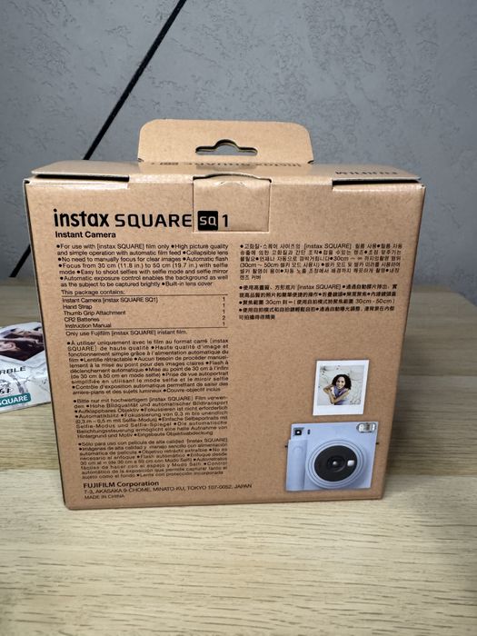 Instax Square SQ1 aparat natychmiastowy, niebieski