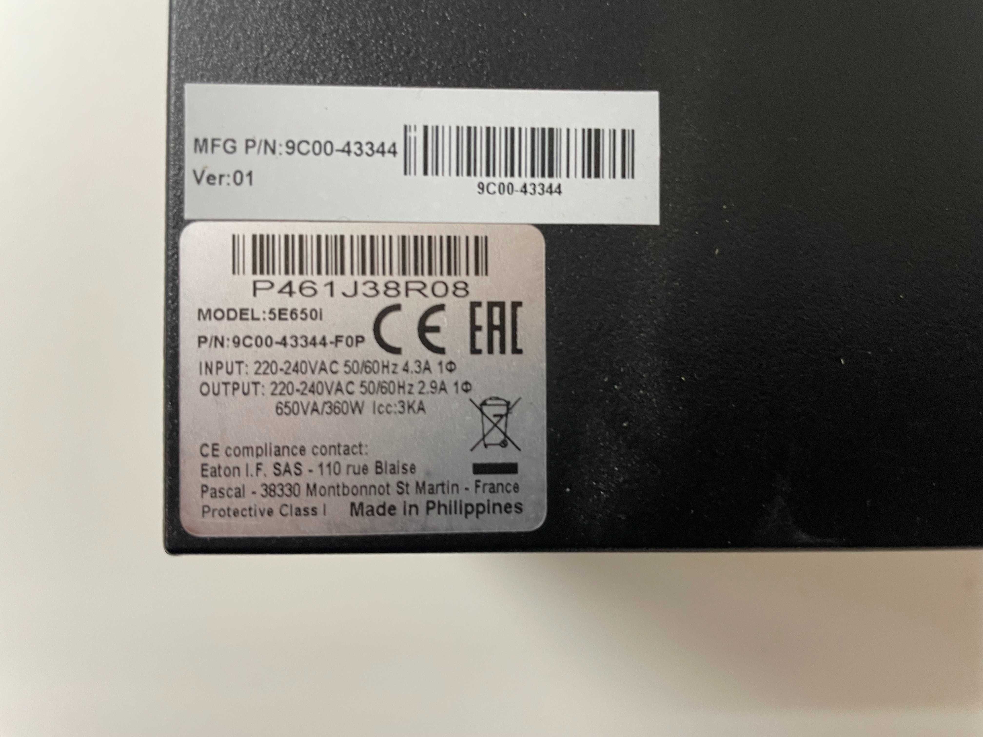 UPS Eaton 5E 650i DIN