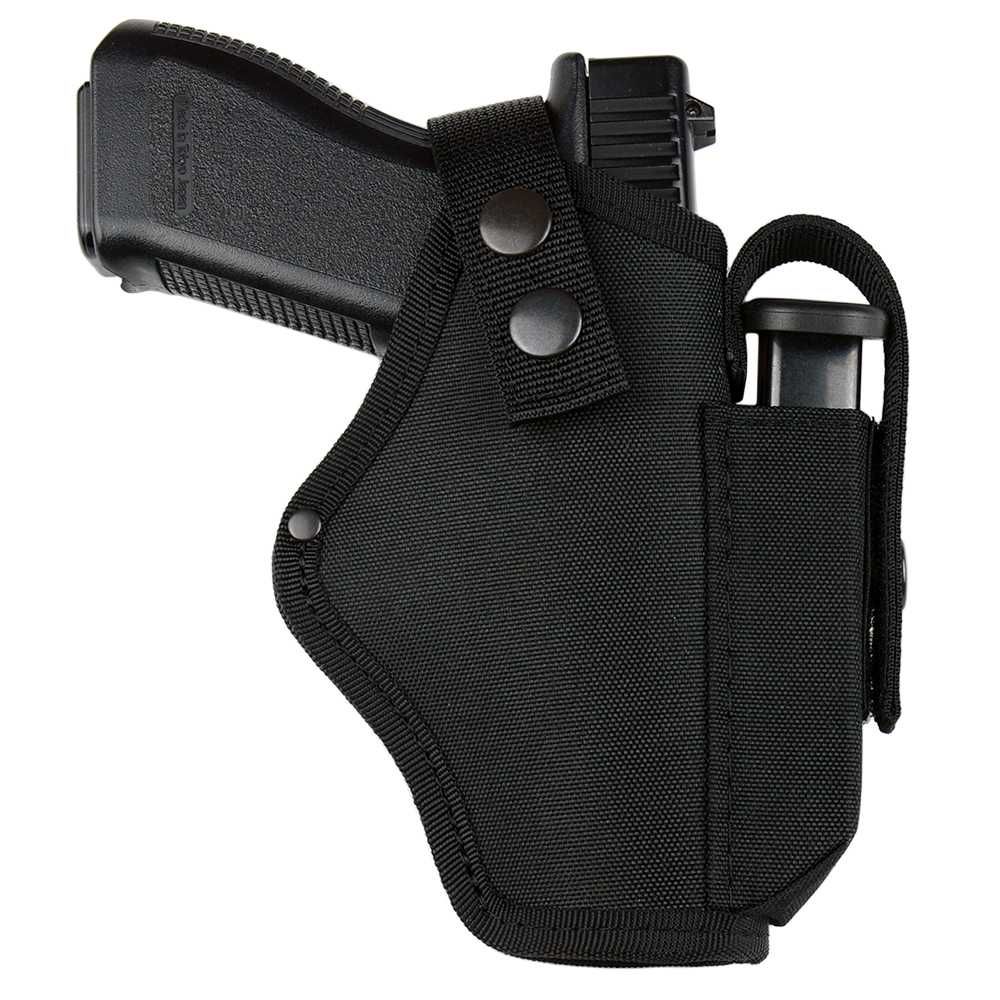Кобура поясная S&M для Beretta 92/Glock 17/19 с чехлом под магазин