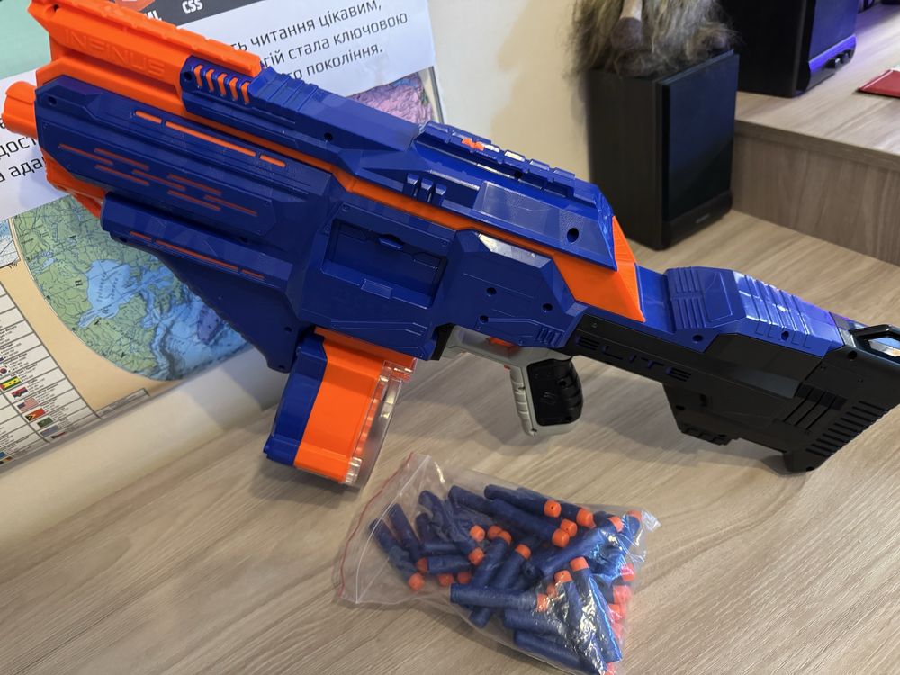 Бластер, автомат Nerf elit infinus