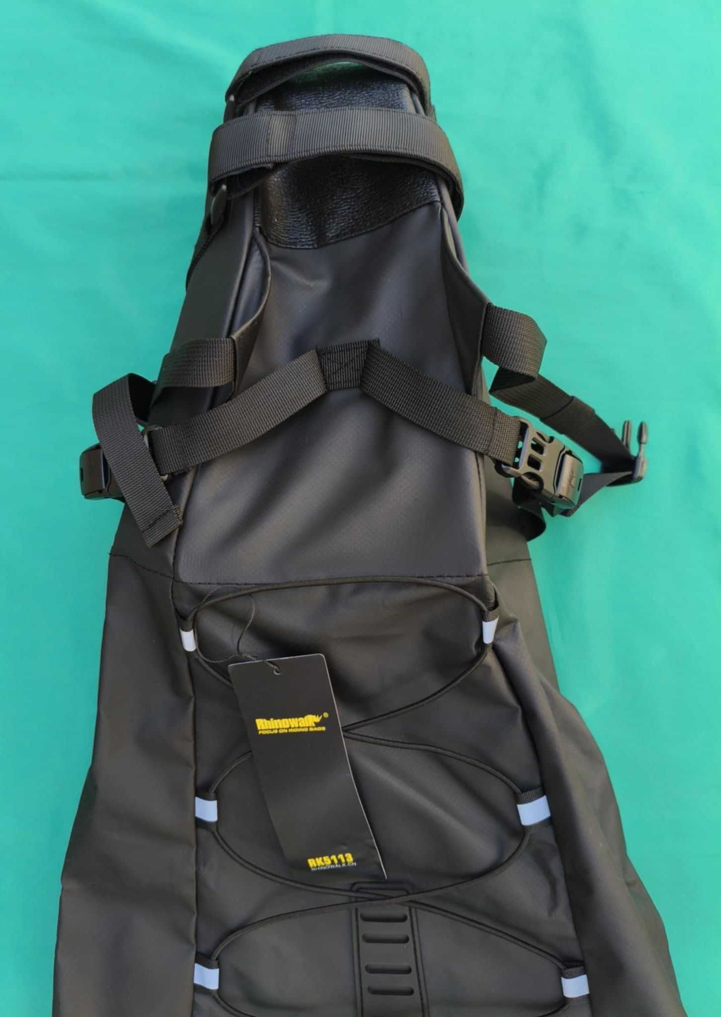 Alforge para bicicleta, á prova de água.