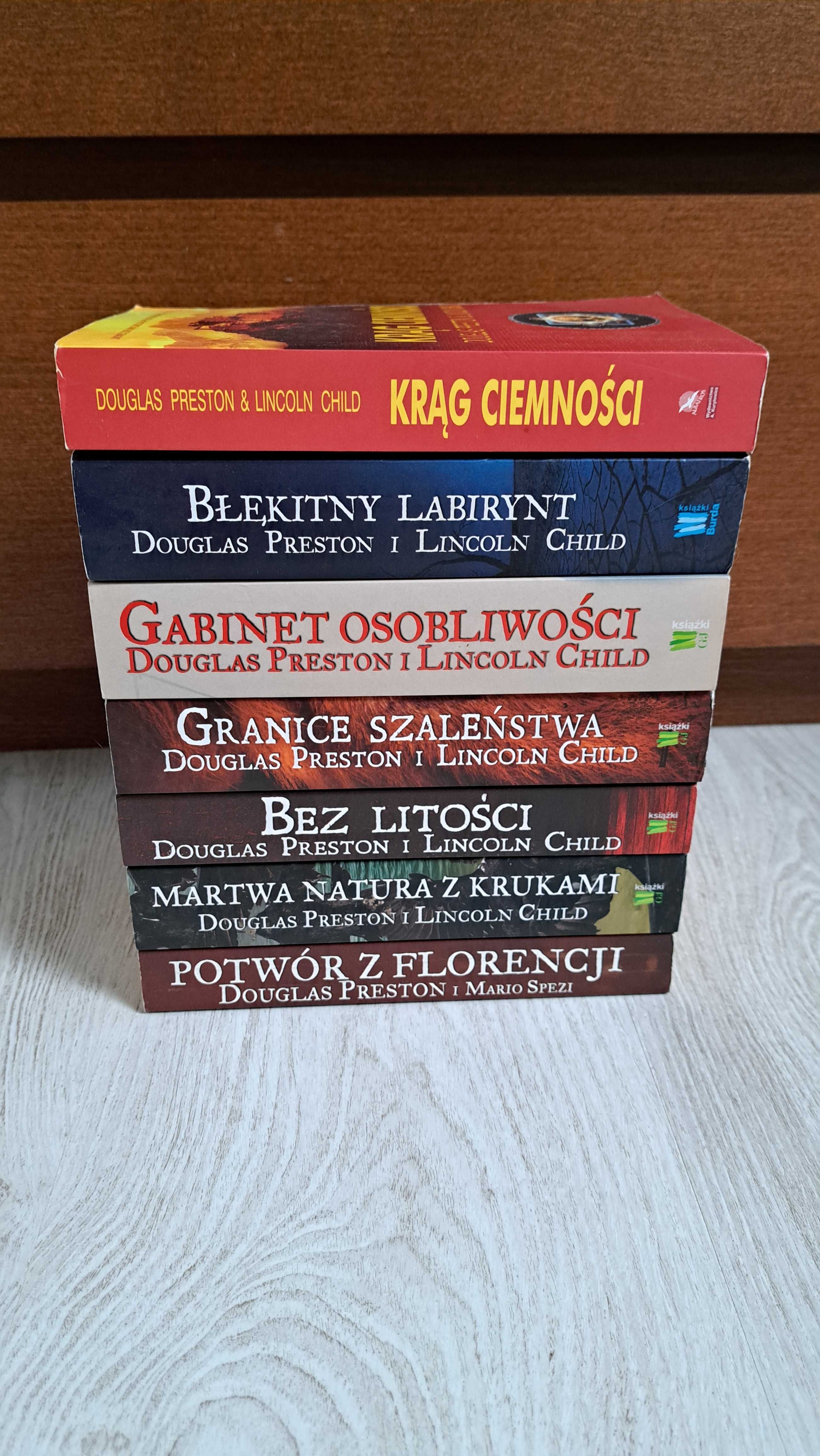 Child Preston Gabinet osobliwości Granice szaleństwa Błękitny labirynt