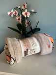 Koc flanelowy z motywem sushi Smukee