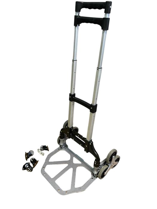 Wózek TRANSPORTOWY taczkowy schodowy wózek MŁYNARKA SKŁADANY 80KG