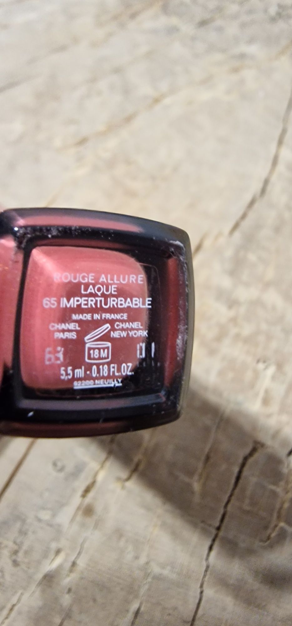 Chanel  Rouge Allure  Laque ultratrwała  płynna pomadka 65 imperturbab