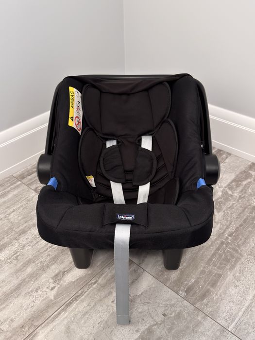 Модульная детская коляска 3 в 1 TRIO BEST FRIEND PRO LIGHT BLACK RELUX