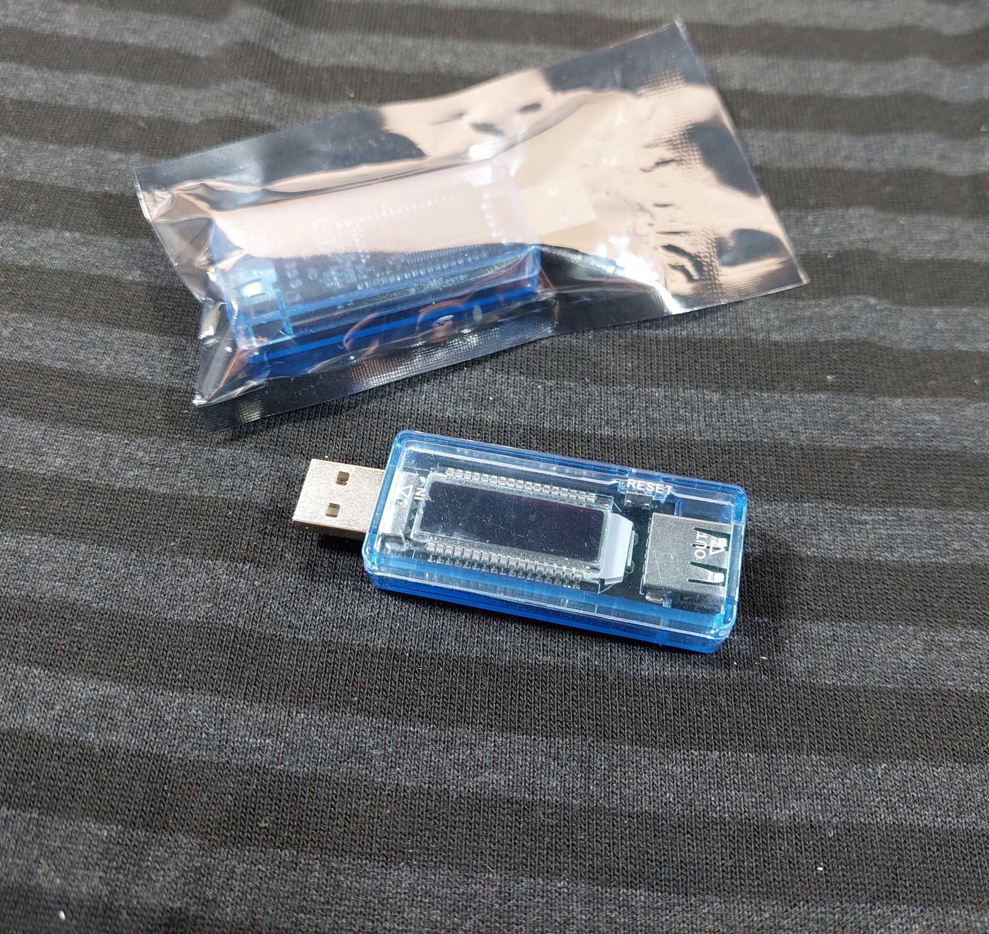 Тестер мощности - вольтметр, амперметр, монитор 4-в-1 USB ЮСБ Тестер