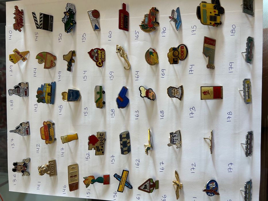 Coleção Pins vintage