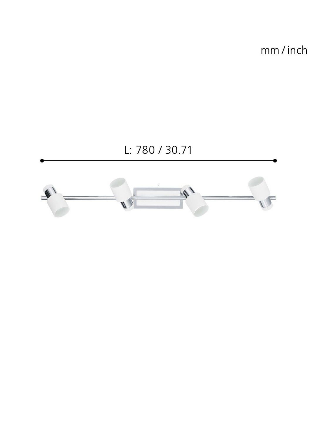 Lampa sufitowa LED