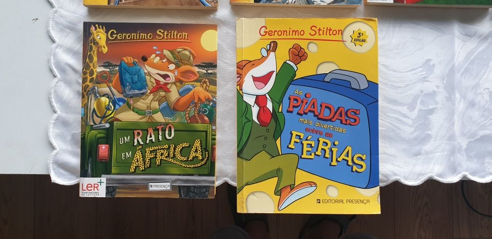 Livros Geronimo Stilton