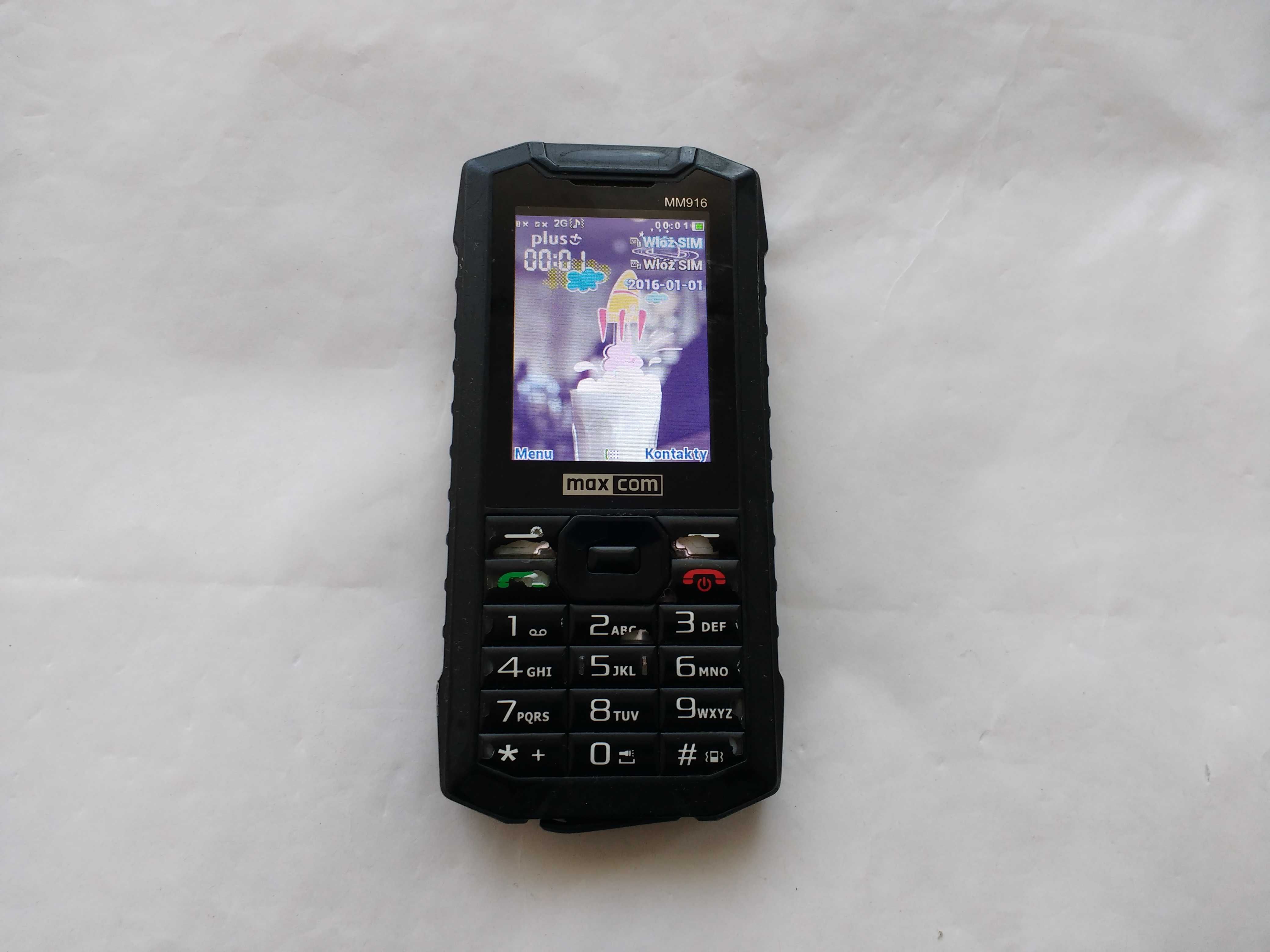 Telefon komórkowy MAXCOM Strong MM916