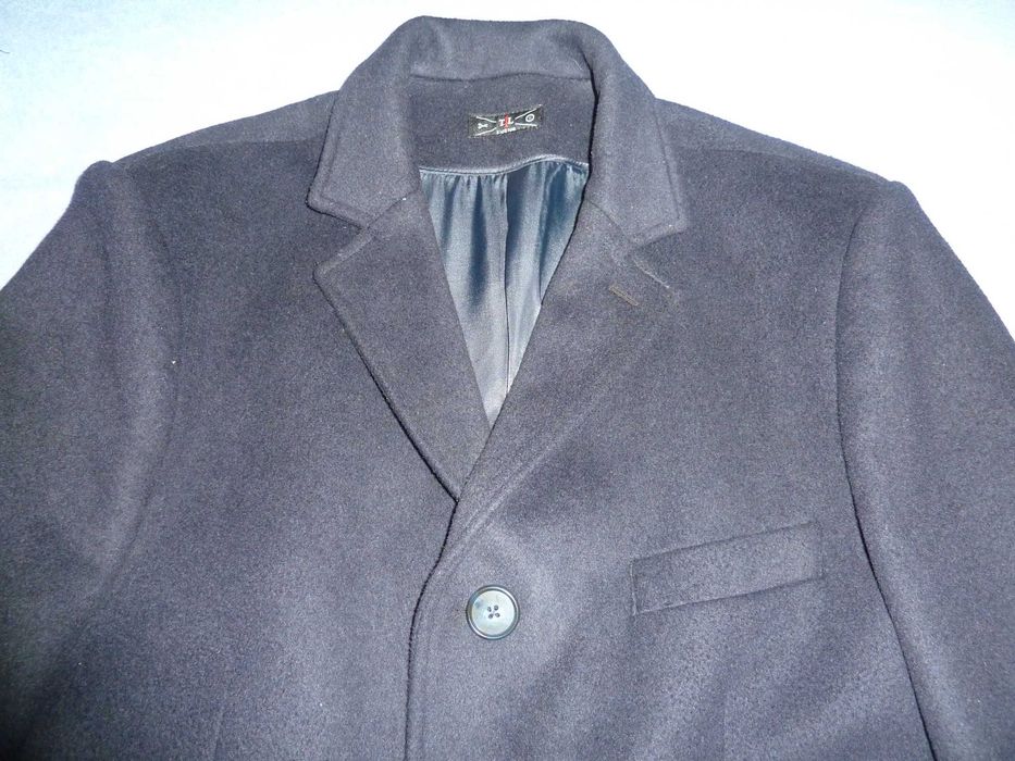 Sobretudo curto caxemira não usado T4L XXL